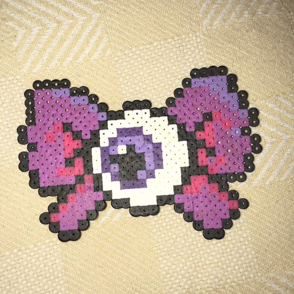 Perler Bead Bow
